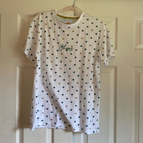 Denim & Flower Ricky Singh St. Patrick’s Day White Size medium tshirt - Picture 1 of 6